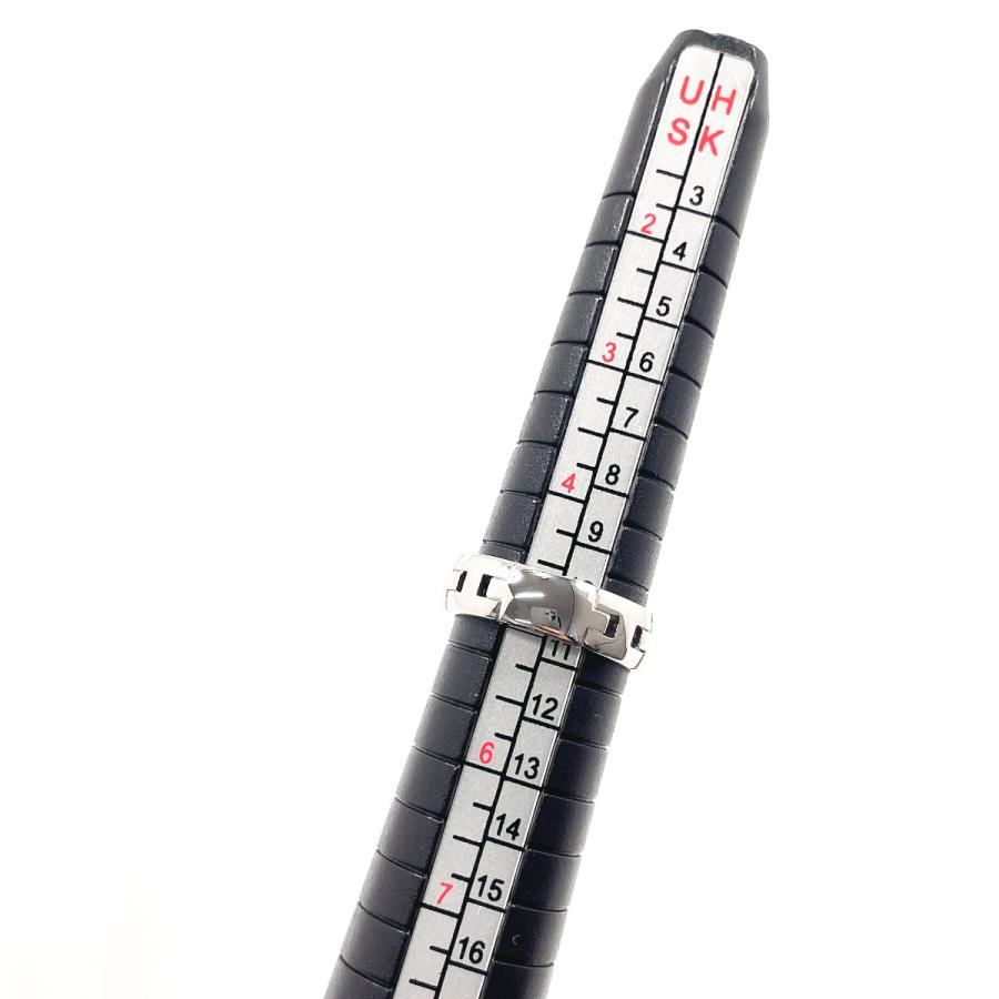 HERMES（エルメス） 9号 リング・指輪 ヘラクレス K18ホワイトゴールド