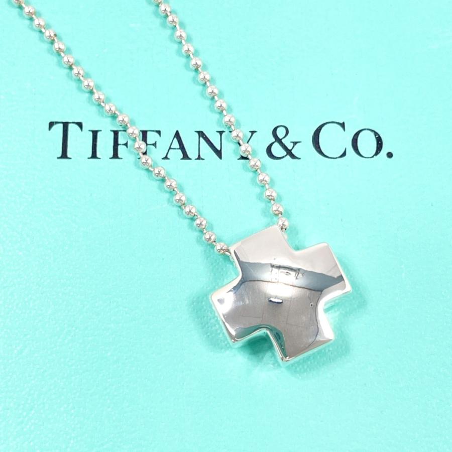TIFFANY&Co.（ティファニー） ネックレス ローマン クロス シルバー925