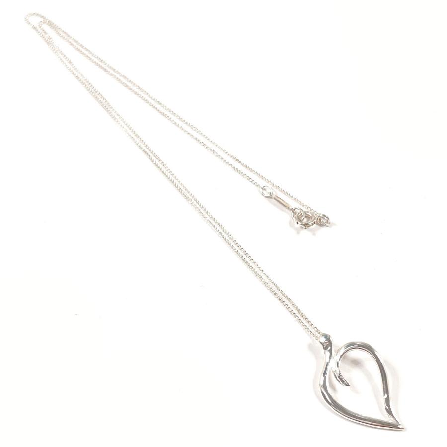 TIFFANY&Co.（ティファニー） ネックレス オープンリーフ リーフハート