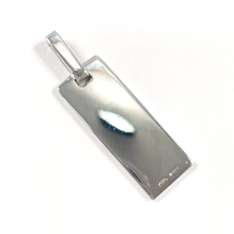 GUCCI プレート グッチ ネックレス トップ プレート ロゴ シルバー925 GUCCI プレート グッチ ネックレス トップ プレート ロゴ シルバー925