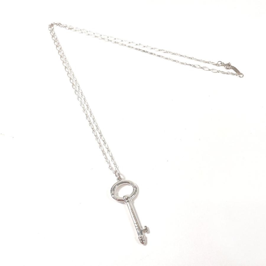TIFFANY&Co.（ティファニー） ネックレス オーバルキー シルバー925