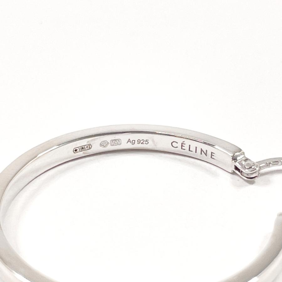 CELINE（セリーヌ） ピアス フープ シンプル シルバー925 ジュエリー