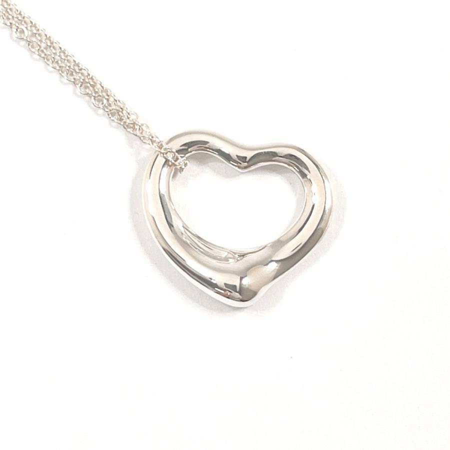 tiffanyオープンハートシルバーゴールドネックレス TIFFANY&Co. ティファニー ハート シルバー925 K18 シルバー