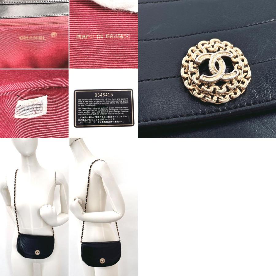 CHANEL シャネル ショルダーバッグ チェーンショルダー ハーフ CHANEL シャネル ショルダーバッグ チェーンショルダー ハーフ