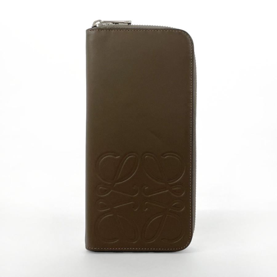 LOEWE ロエベ 長財布 ラウンドファスナー アナグラム 型押しロゴ LOEWE ロエベ 長財布 ラウンドファスナー アナグラム 型押しロゴ