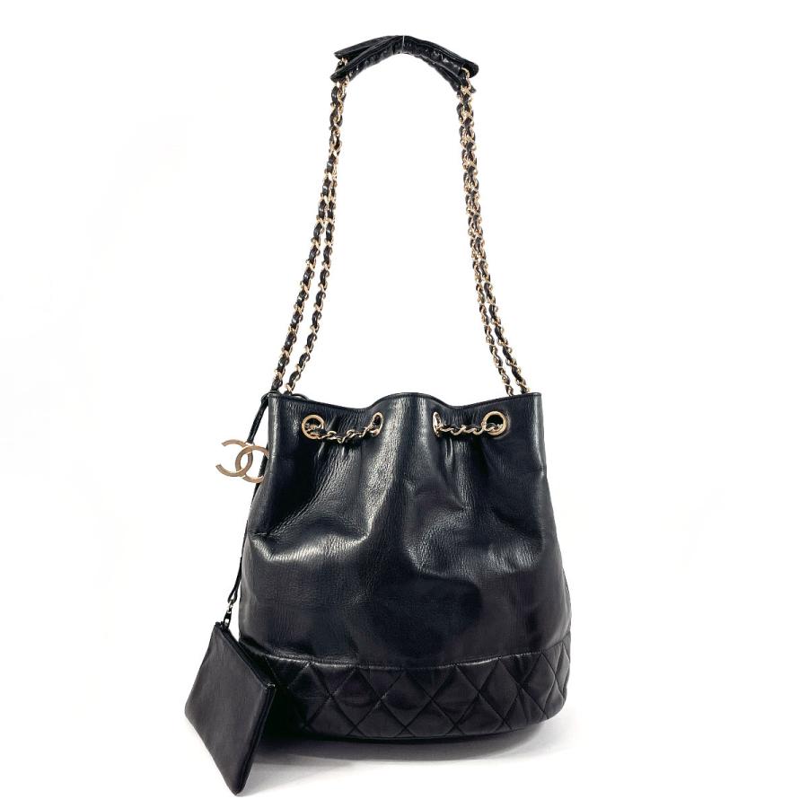 CHANEL シャネル ショルダーバッグ 巾着 チェーンショルダー CHANEL シャネル ショルダーバッグ 巾着 チェーンショルダー