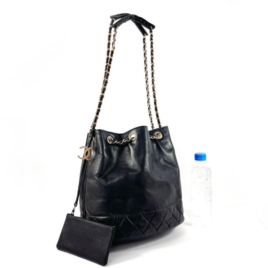 CHANEL シャネル ショルダーバッグ 巾着 チェーンショルダー CHANEL シャネル ショルダーバッグ 巾着 チェーンショルダー