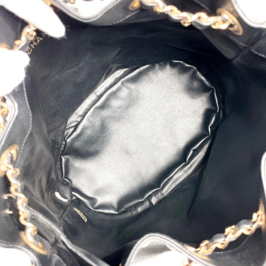 CHANEL シャネル ショルダーバッグ 巾着 チェーンショルダー CHANEL シャネル ショルダーバッグ 巾着 チェーンショルダー