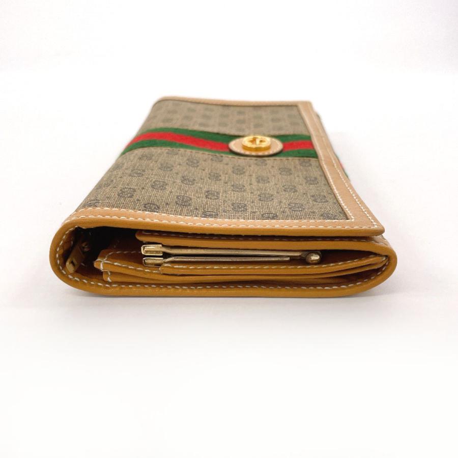 GUCCI グッチ 長財布 二つ折り財布 がま口 035・150 シェリー GUCCI グッチ 長財布 二つ折り財布 がま口 035・150 シェリー