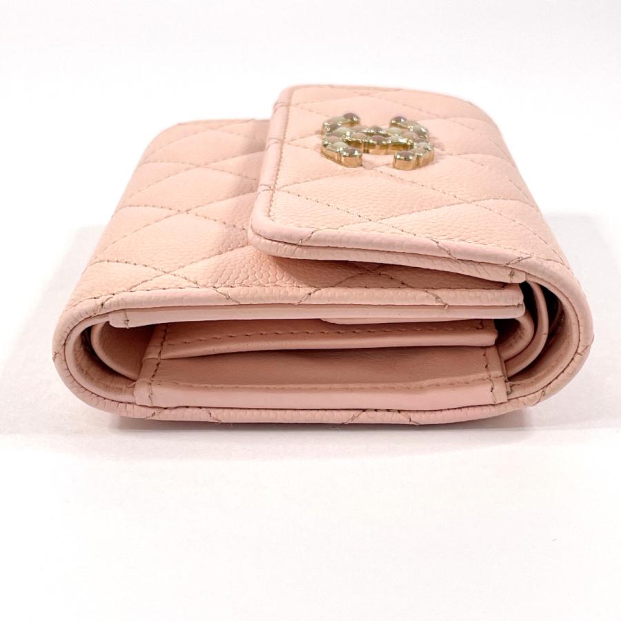 CHANEL マトラッセ　財布 CHANEL（シャネル） マトラッセ ラウンドファスナー 長財布 キャビア