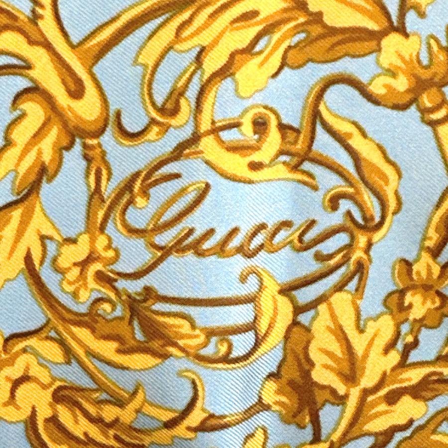 GUCCI（グッチ） スカーフ ホースビット シルク ベージュ シルク100