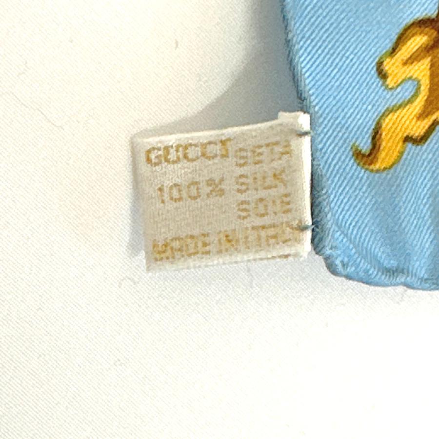 GUCCI（グッチ） スカーフ ホースビット シルク ベージュ シルク100