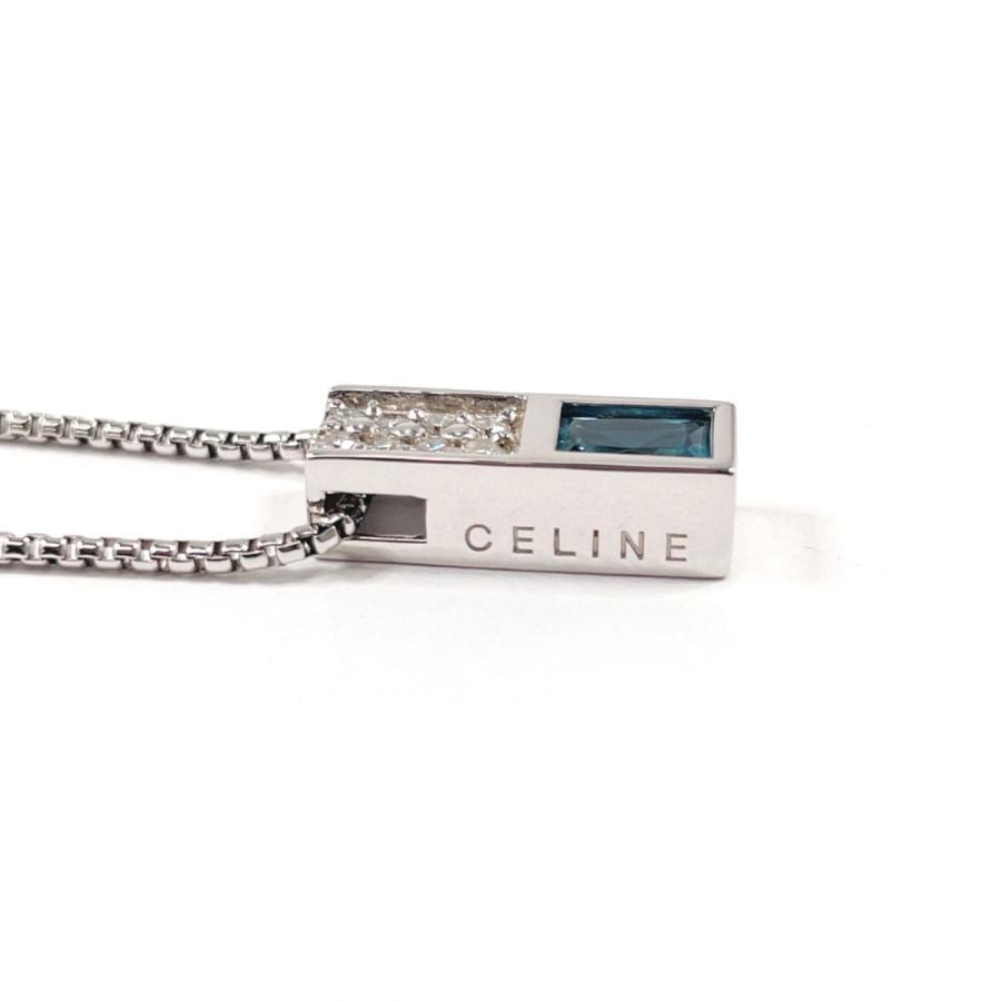 CELINE（セリーヌ） ネックレス Pt900 Pt850プラチナ ダイヤモンド