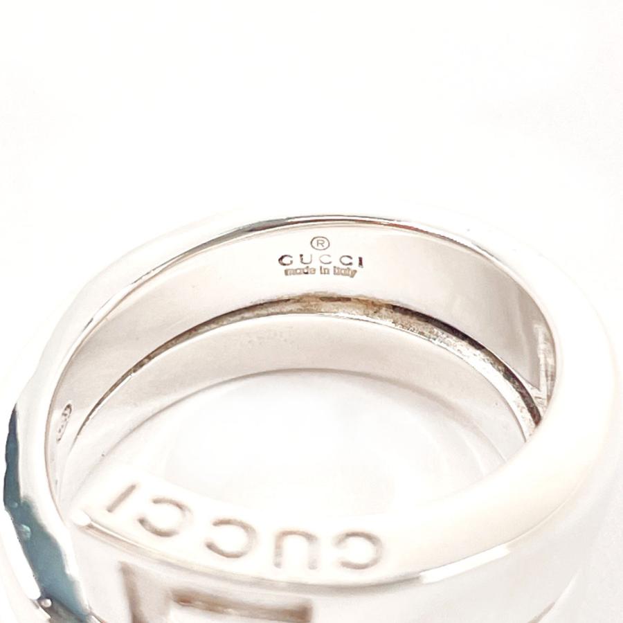 GUCCI（グッチ） 8号 リング・指輪 Gロゴ スネーク スパイラル