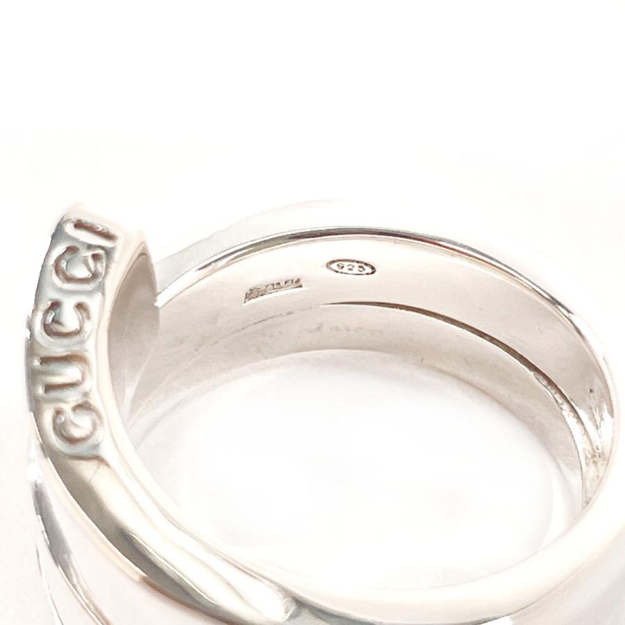 GUCCI（グッチ） 8号 リング・指輪 Gロゴ スネーク スパイラル