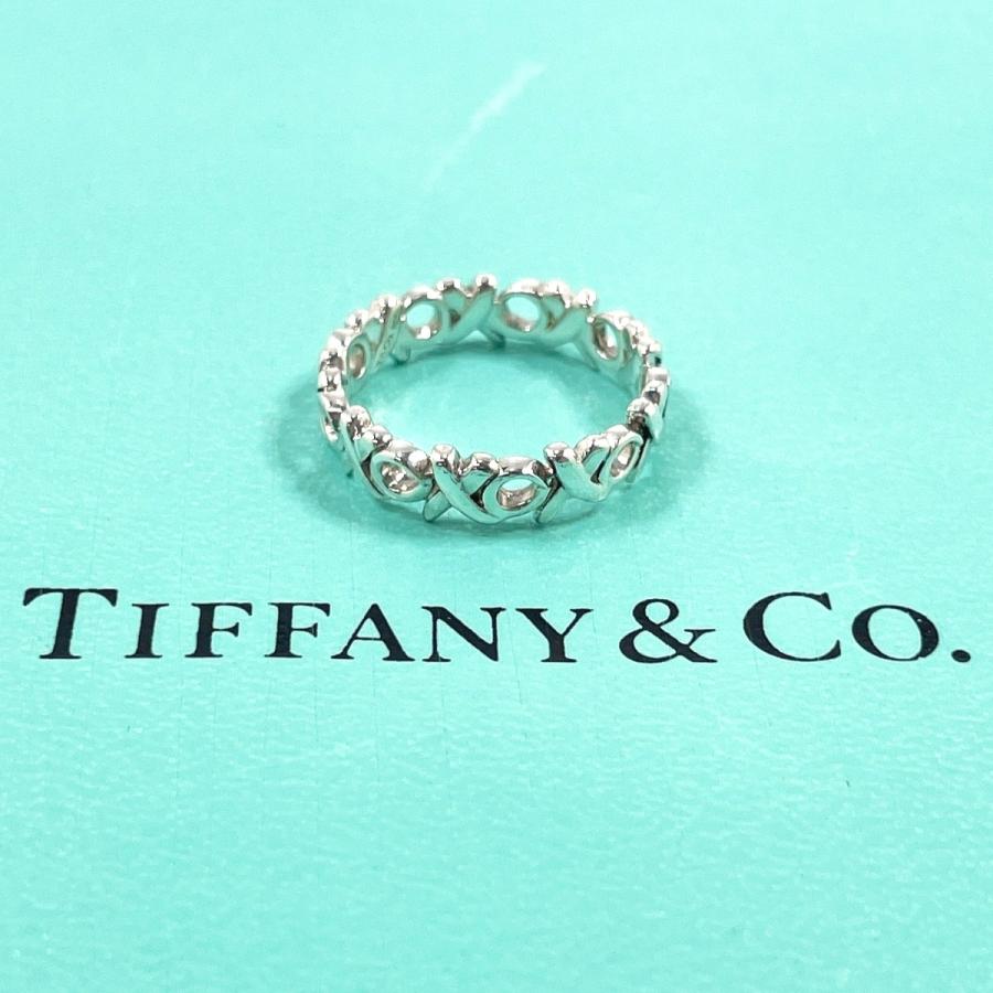 Tiffany パロマピカソ シルバー925 リング　8号 TIFFANY&Co.（ティファニー） 8号 リング・指輪 ラブ&キス