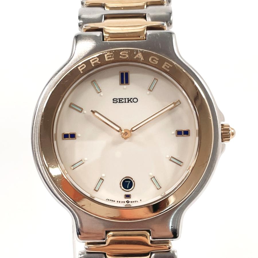 SEIKO（セイコー） 腕時計 5E39-6A10 プレサージュ ステンレススチール 