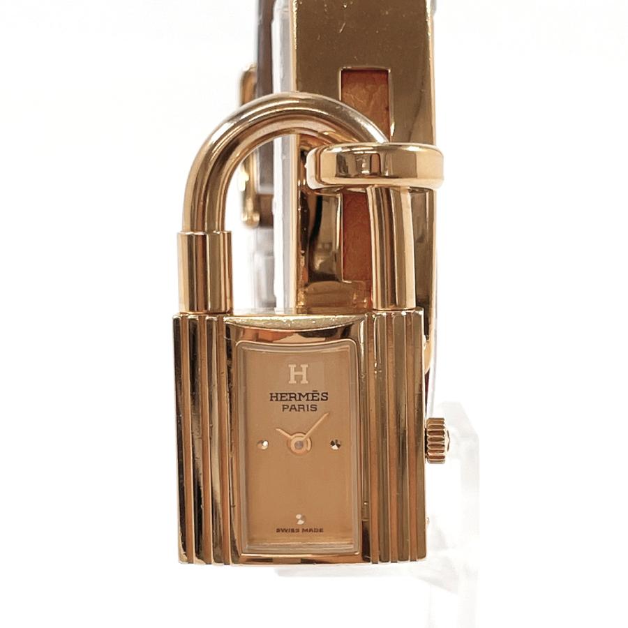 HERMES（エルメス） 腕時計 ケリーウォッチ GP/レザー ゴールド