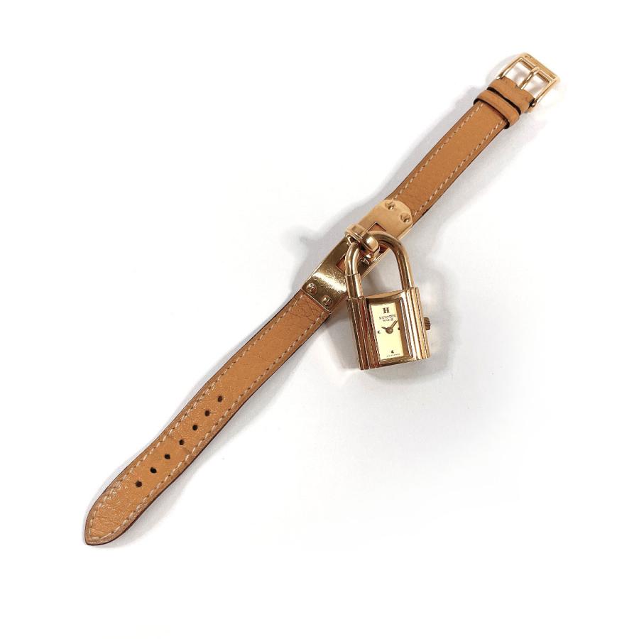 HERMES（エルメス） 腕時計 ケリーウォッチ GP/レザー ゴールド