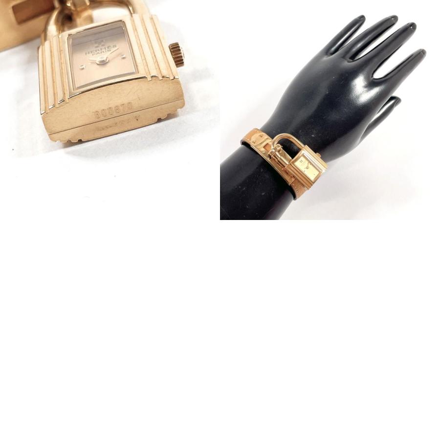 HERMES（エルメス） 腕時計 ケリーウォッチ GP/レザー ゴールド