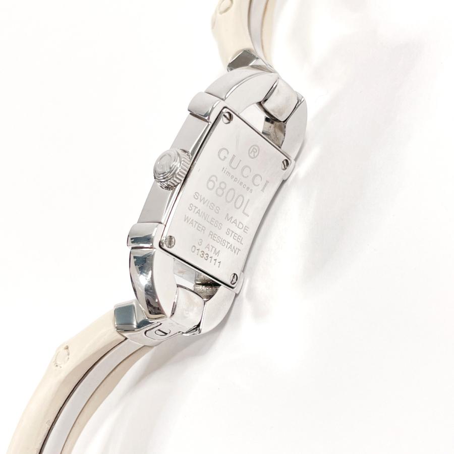 GUCCI（グッチ） 腕時計 6800L バンブーバングルウォッチ ステンレス