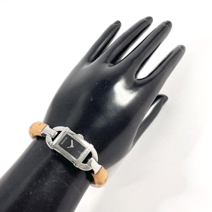 GUCCI（グッチ） 腕時計 6800L バンブー バングルウォッチ ステンレス