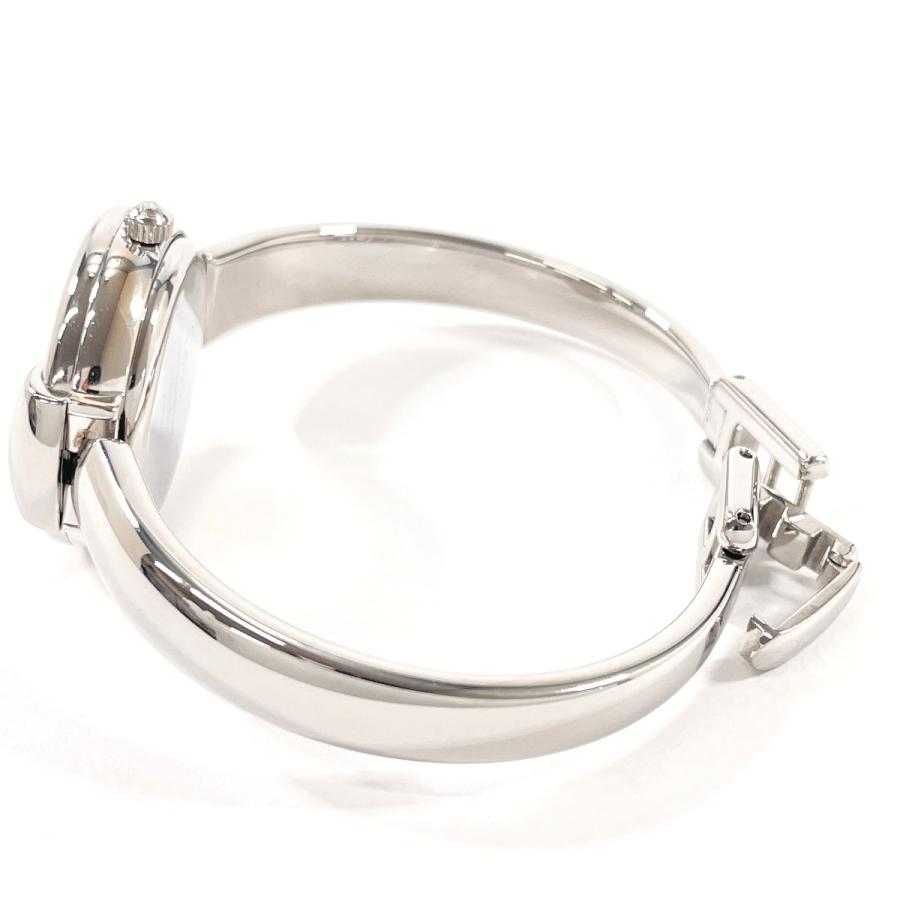 GUCCI グッチ 腕時計 1400L ステンレススチール シルバー/ブラック