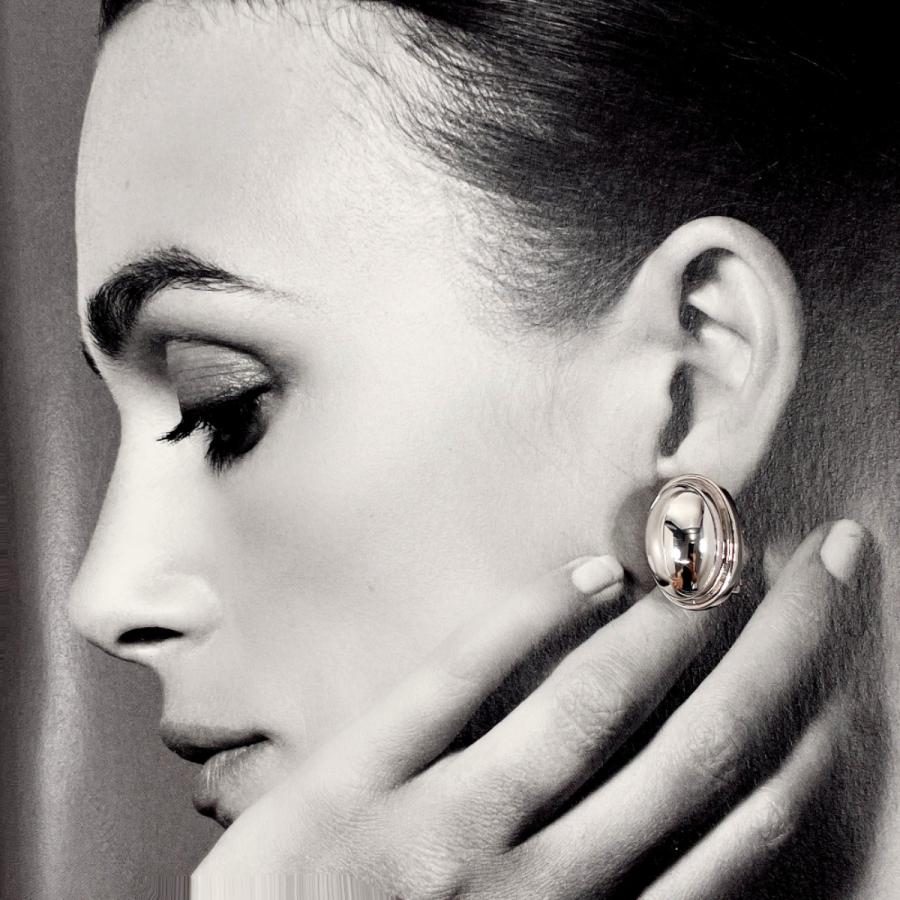 ジョージジェンセン Georg Jensen イヤリング イヤークリップ シルバー