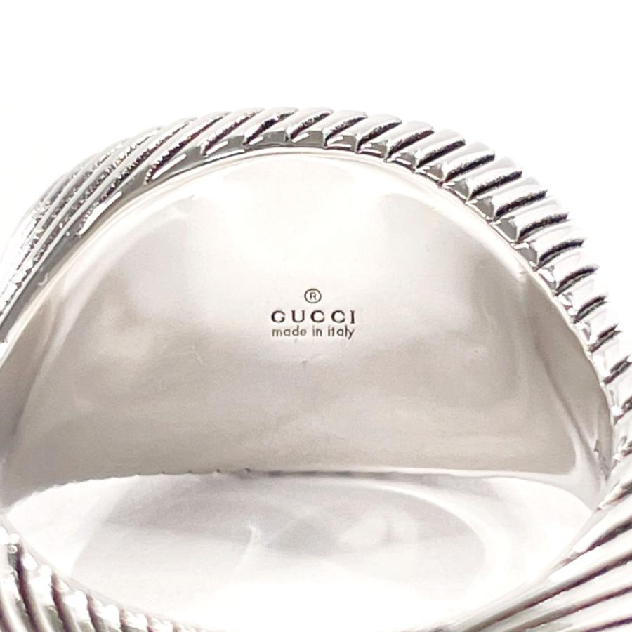 GUCCI（グッチ） 14号 リング・指輪 ダブルG ツイスト シルバー925
