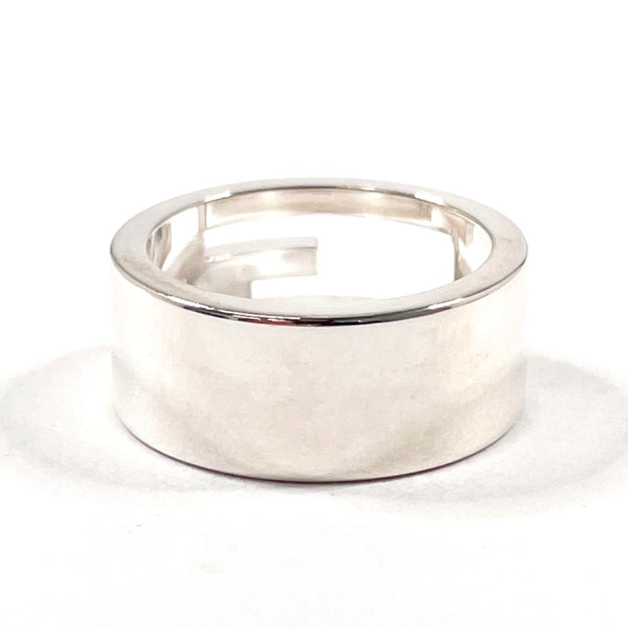 GUCCI 9号 グッチ リング・指輪 ブランデッド カットアウトG シルバー