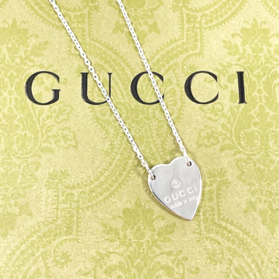 GUCCI（グッチ） ネックレス 223512 J8400 8106 トレードマーク ハート