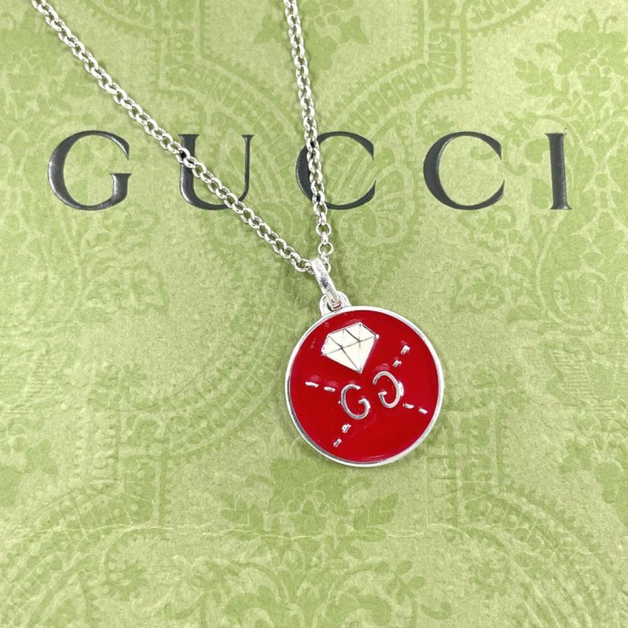 GUCCI（グッチ） ネックレス ゴースト ダイヤモンド シルバー925
