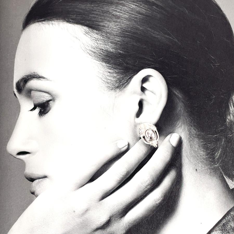 ジョージジェンセン Georg Jensen イヤリング イヤークリップ 2003