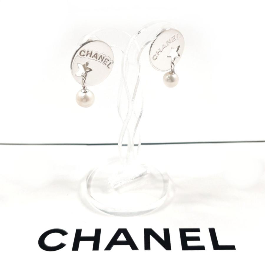 CHANEL/イヤリング/ヴィンテージ/シャネルロゴ/パール CHANEL（シャネル） 【質コニシ】【CHANEL/シャネル】ヴィンテージ