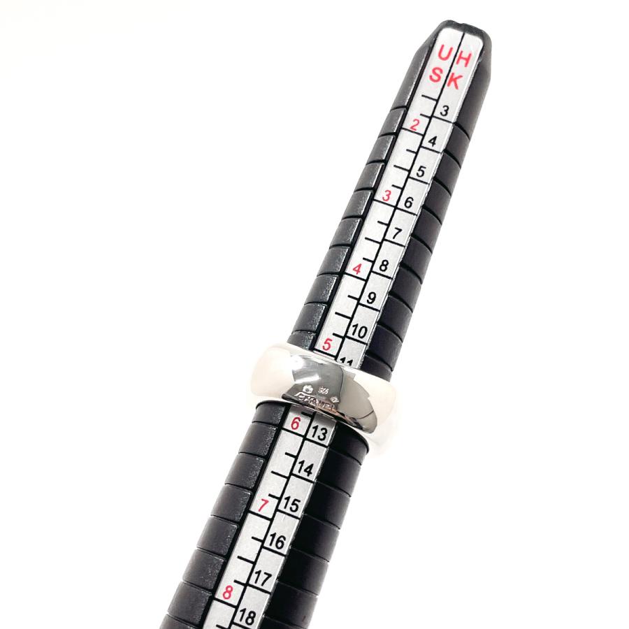 シャネル CHANEL クローバー リング 10号 SV925 ヴィンテージ CHANEL（シャネル） 10.5号 リング・指輪 ロゴ ワイド アルファベット