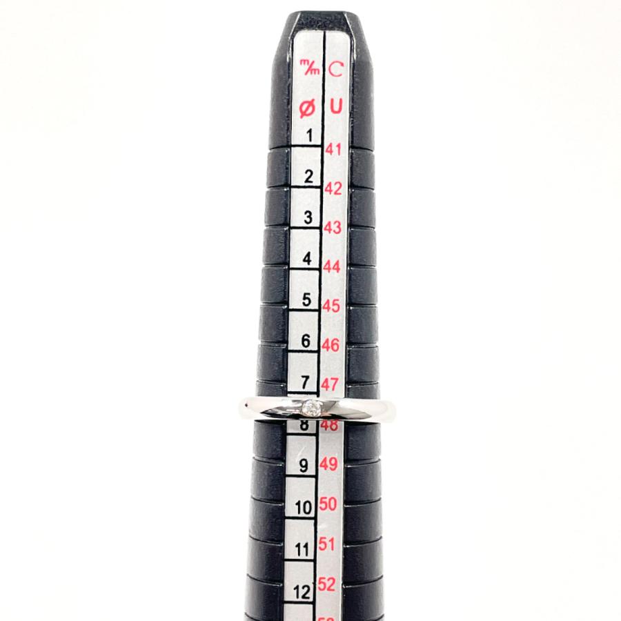 TIFFANY&Co. 7.5号 ティファニー リング・指輪 スタッキング バンド