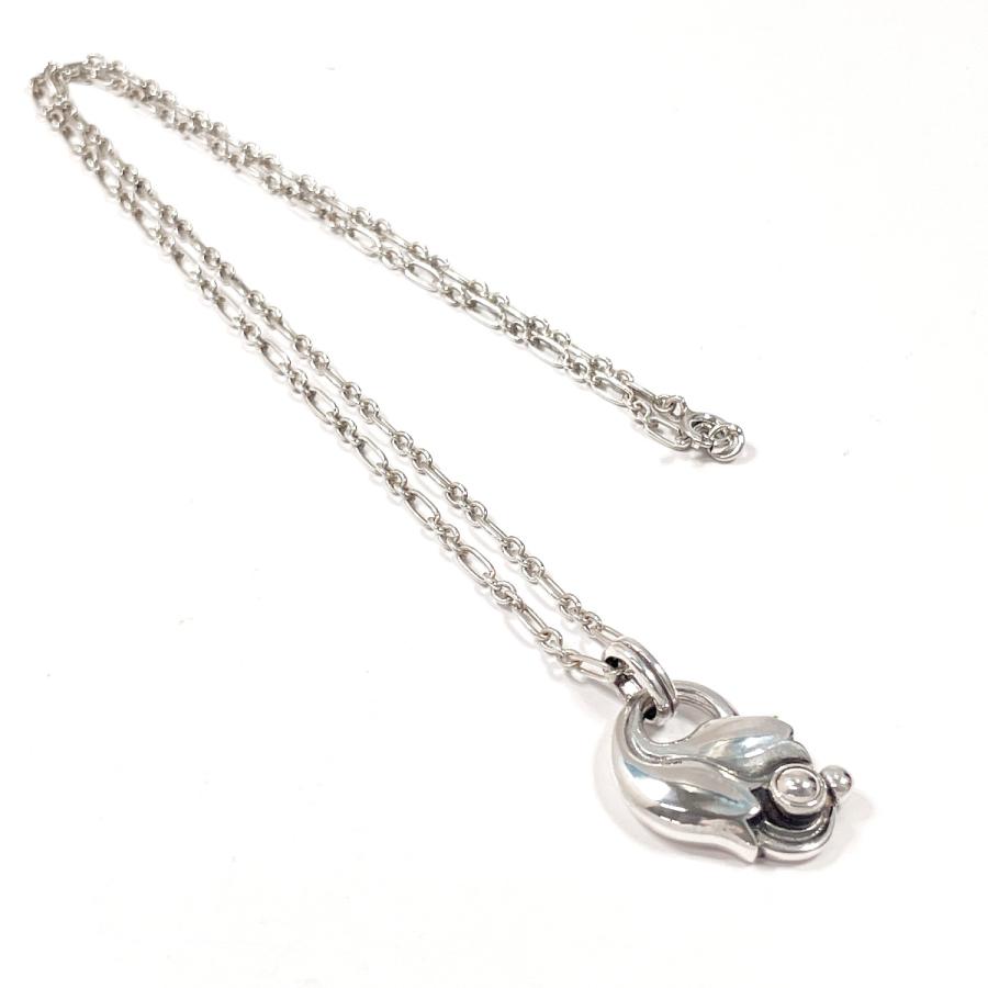 ジョージジェンセン Georg Jensen ネックレス 1999 イヤーペンダント