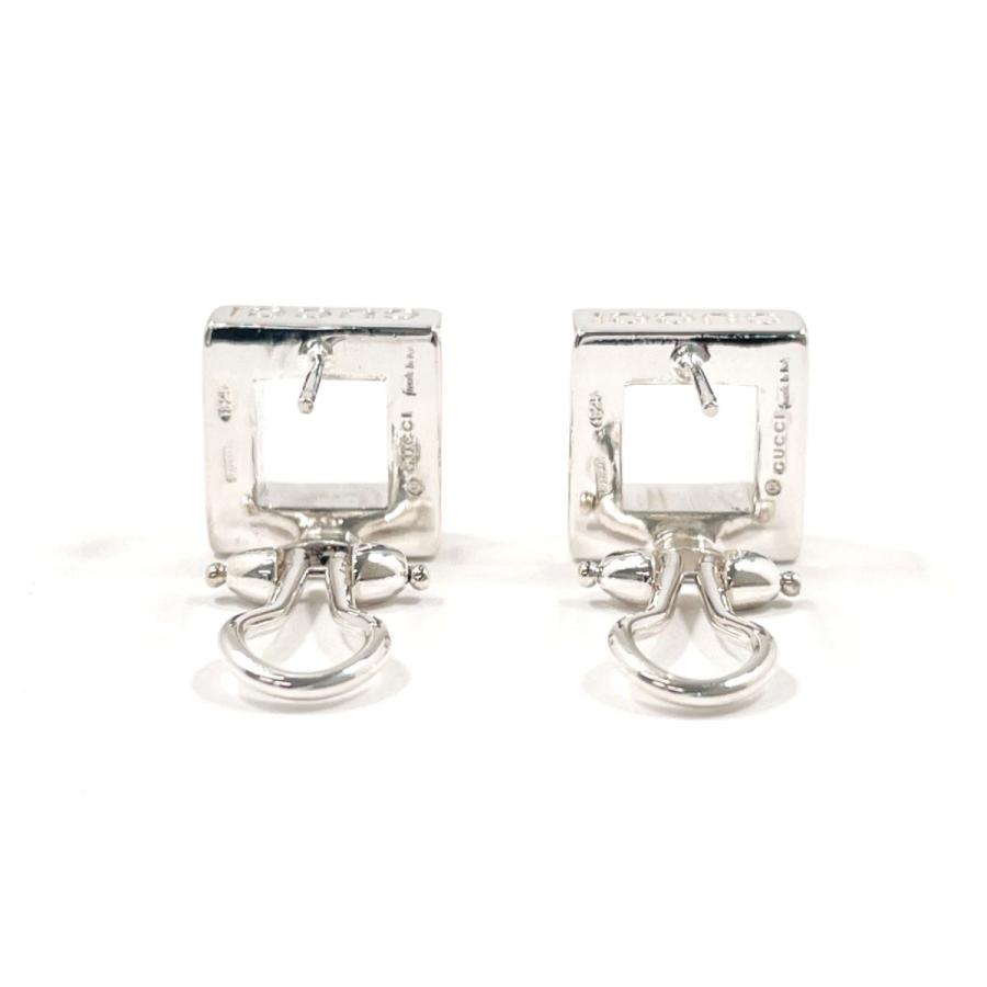 GUCCI（グッチ） ピアス オープン スクエア シルバー925 アクセサリー