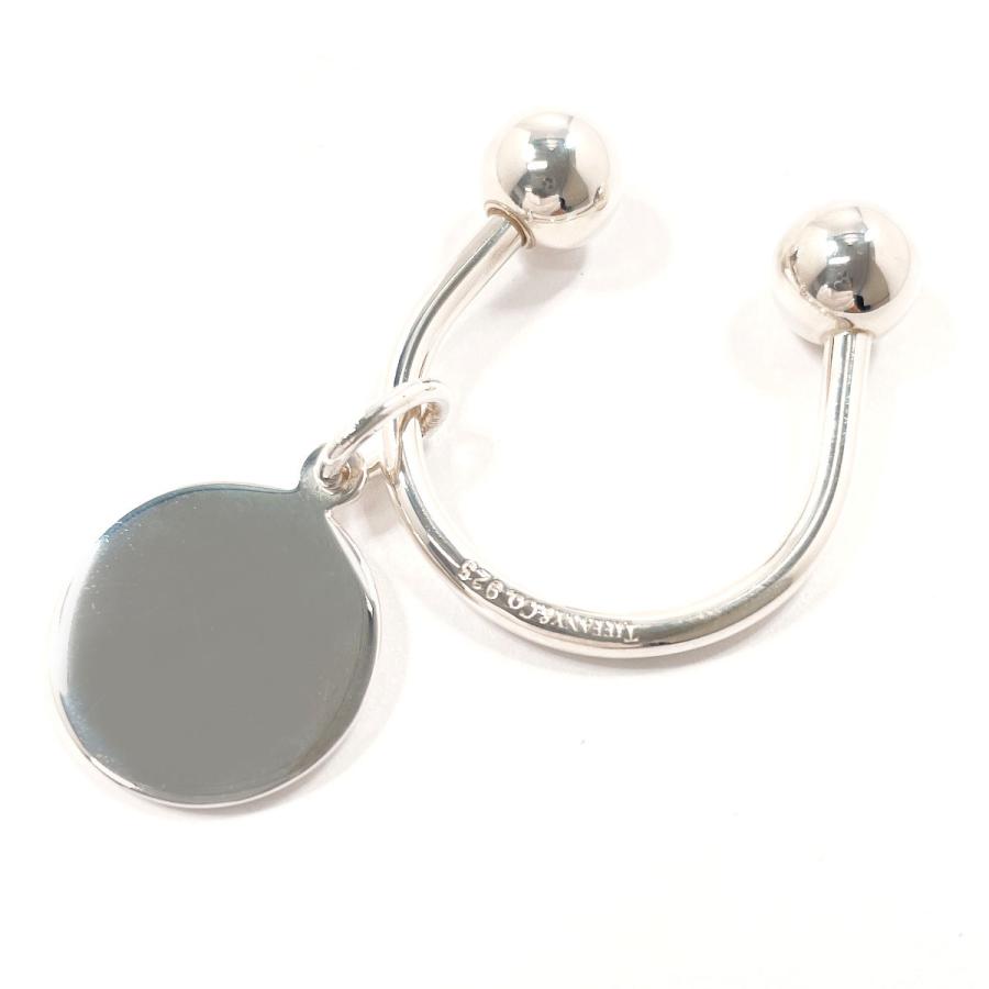 TIFFANY&Co.（ティファニー） ラウンド タグ キーリング キーホルダー