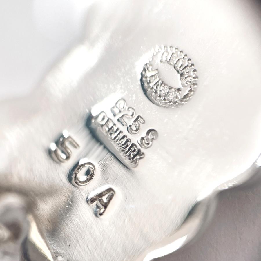 ジョージジェンセン Georg Jensen イヤリング ムーンライト グレープ 