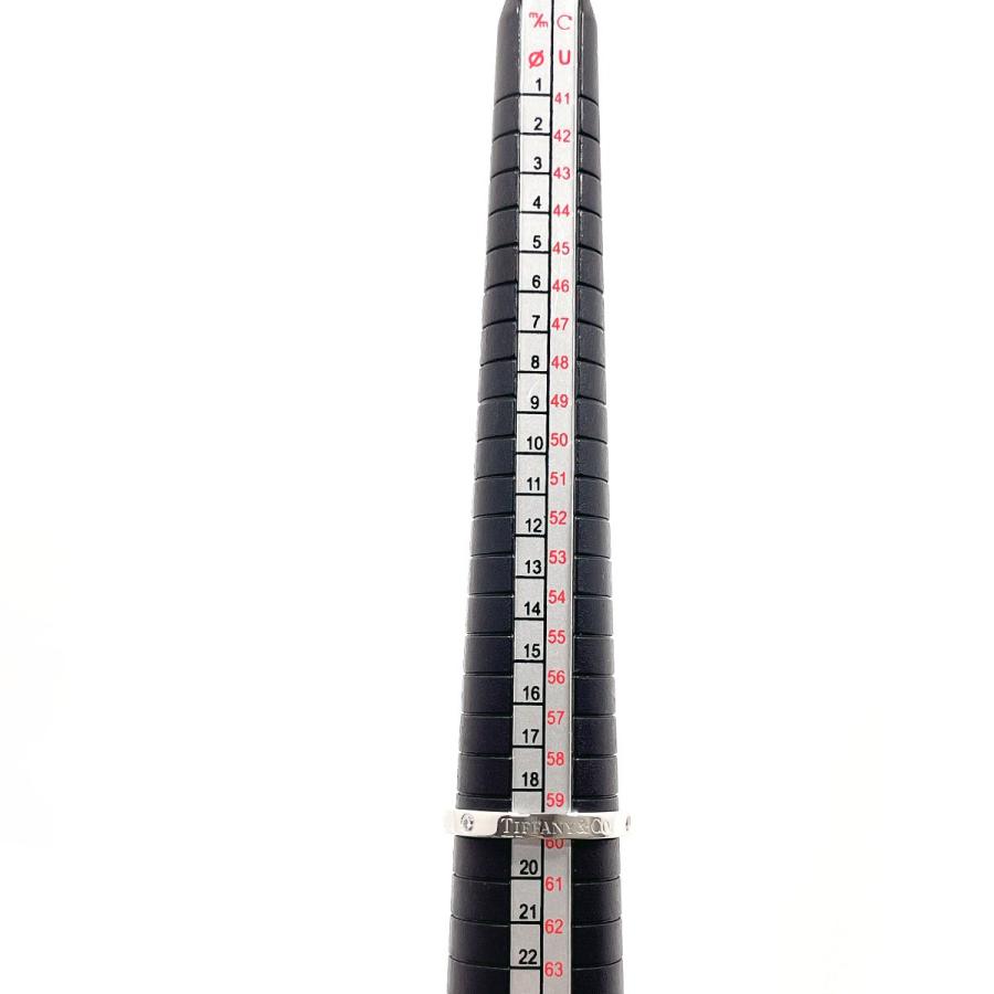 ティファニー リング pt950 19号 TIFFANY&Co.（ティファニー） ミルグレイン リング 指輪 19号 Pt950