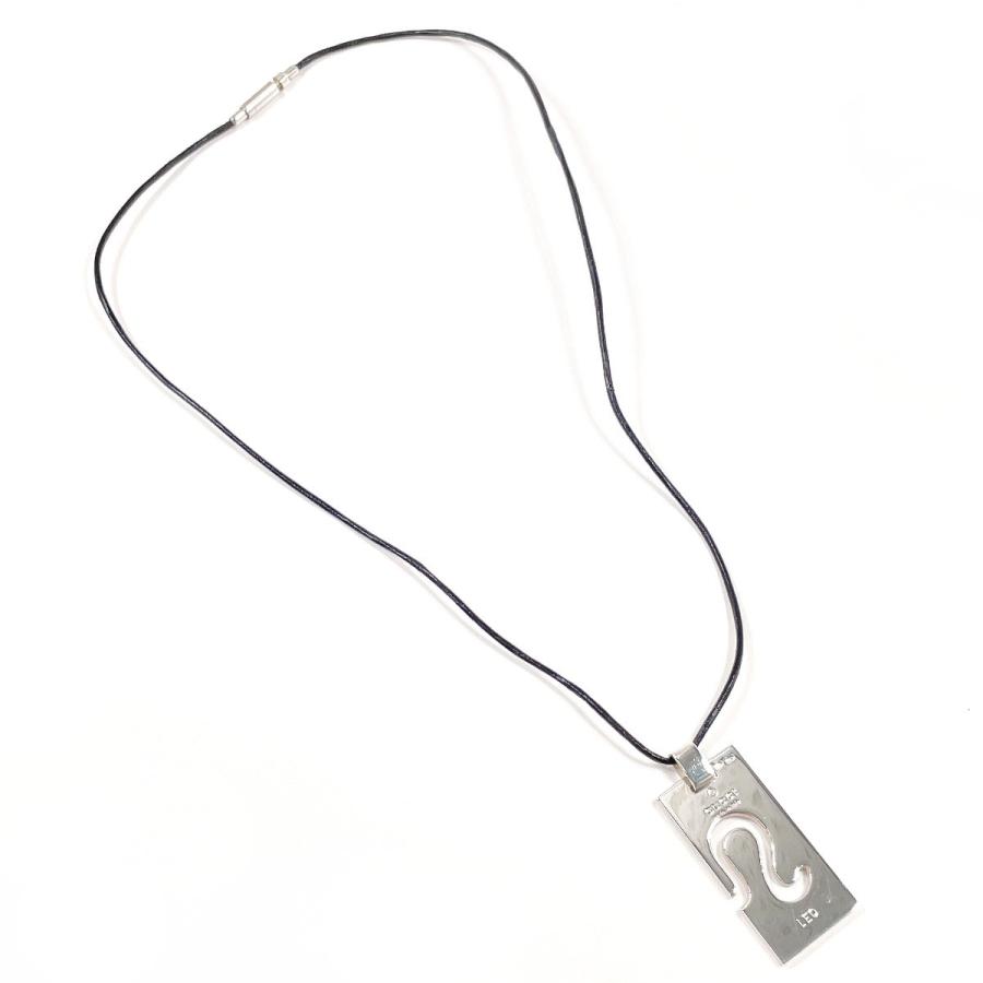 GUCCI（グッチ） ネックレス 星座 LEO しし座 プレート シルバー925