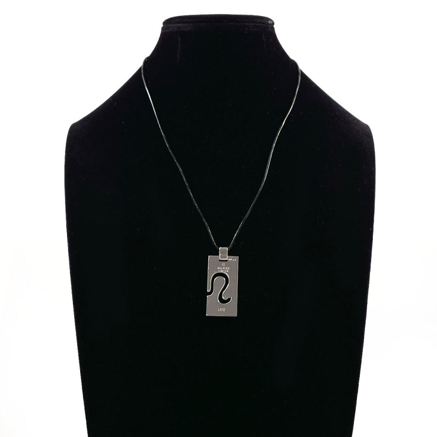 GUCCI（グッチ） ネックレス 星座 LEO しし座 プレート シルバー925