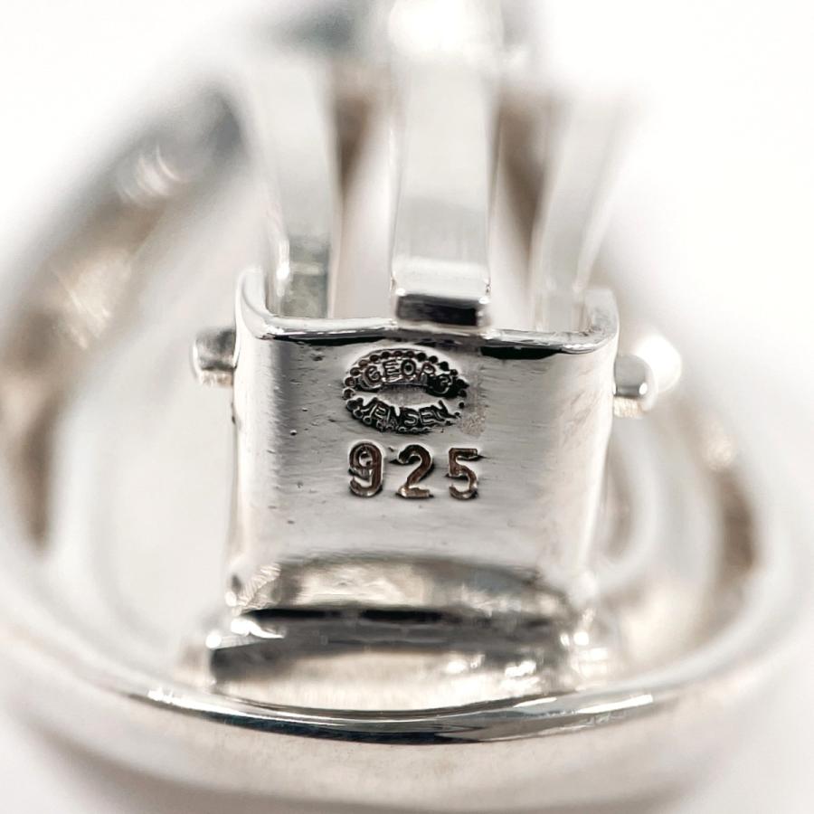 ジョージジェンセン Georg Jensen イヤリング ティアドロップ しずく