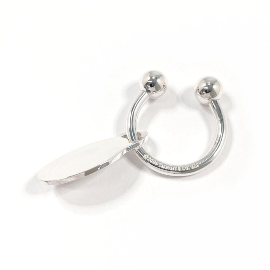 TIFFANY&Co.（ティファニー） キーホルダー オーバル タグ キーリング