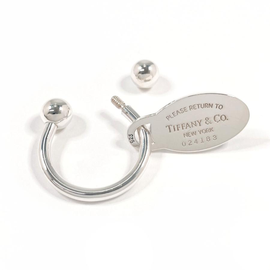 TIFFANY&Co.（ティファニー） キーホルダー オーバル タグ キーリング