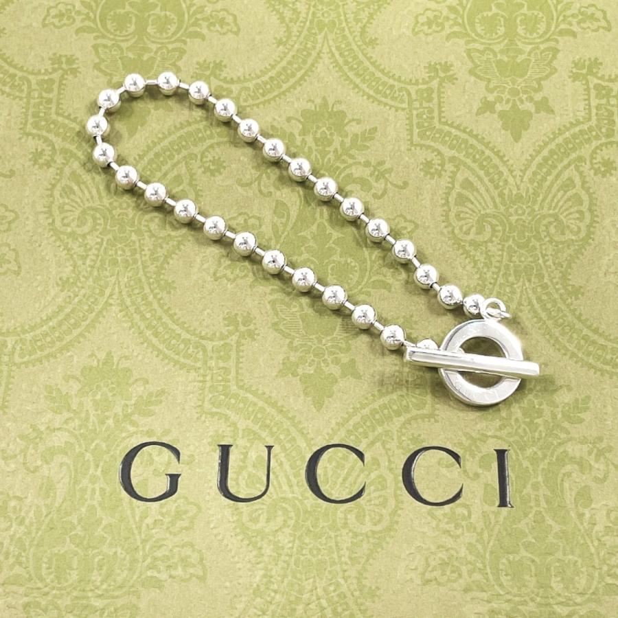 GUCCI（グッチ） ブレスレット ボールチェーン シルバー925
