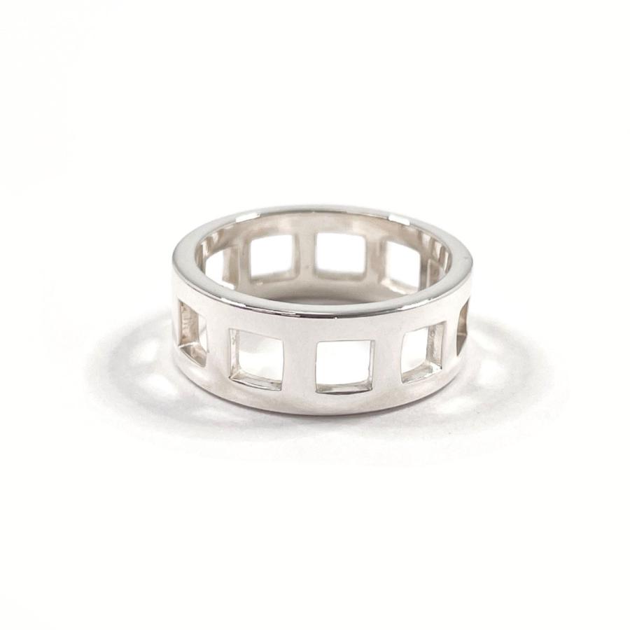 カ*可様 GUCCI スクエアGシルバー　silver925 リング　サイズ12 GUCCI（グッチ） 12号 リング・指輪 オープン スクエア シルバー925