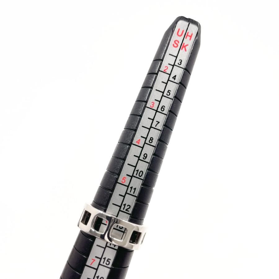GUCCI（グッチ） 12号 リング・指輪 オープン スクエア シルバー925