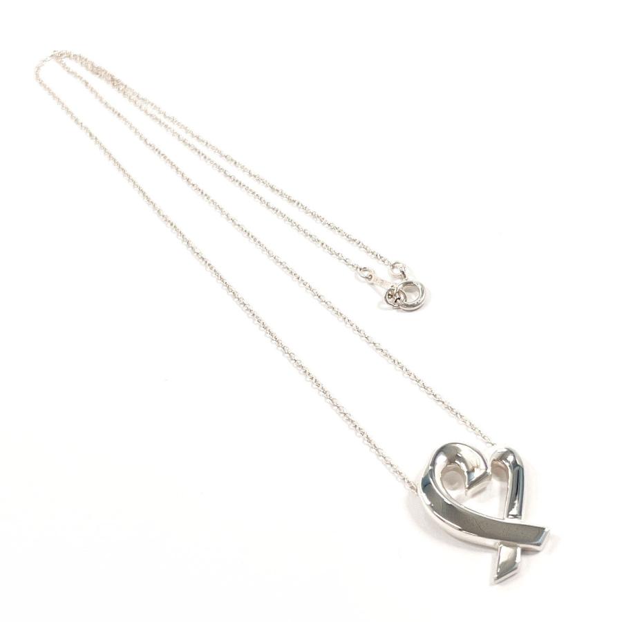 Tiffany & Co.ラビングハート ネックレス シルバー925 エレガント 